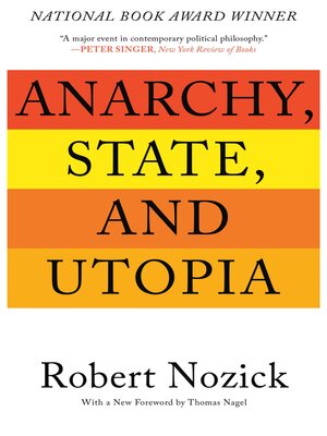 cover image of Anarchy, State, and Utopia